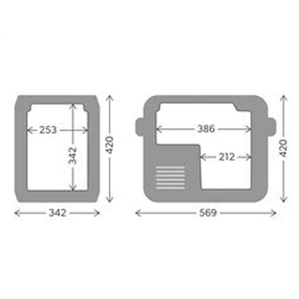 Dometic CFX3 25 Cooler/Freezer; FRID131 - Apollo Off-Road