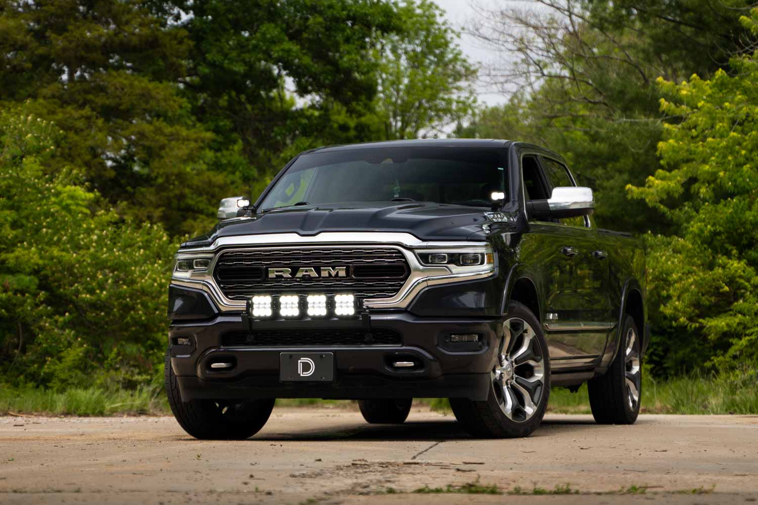 Diode Dynamics SS5 Grille CrossLink Lightbar Kit for 2019-2024 Ram Pro Yellow Combo