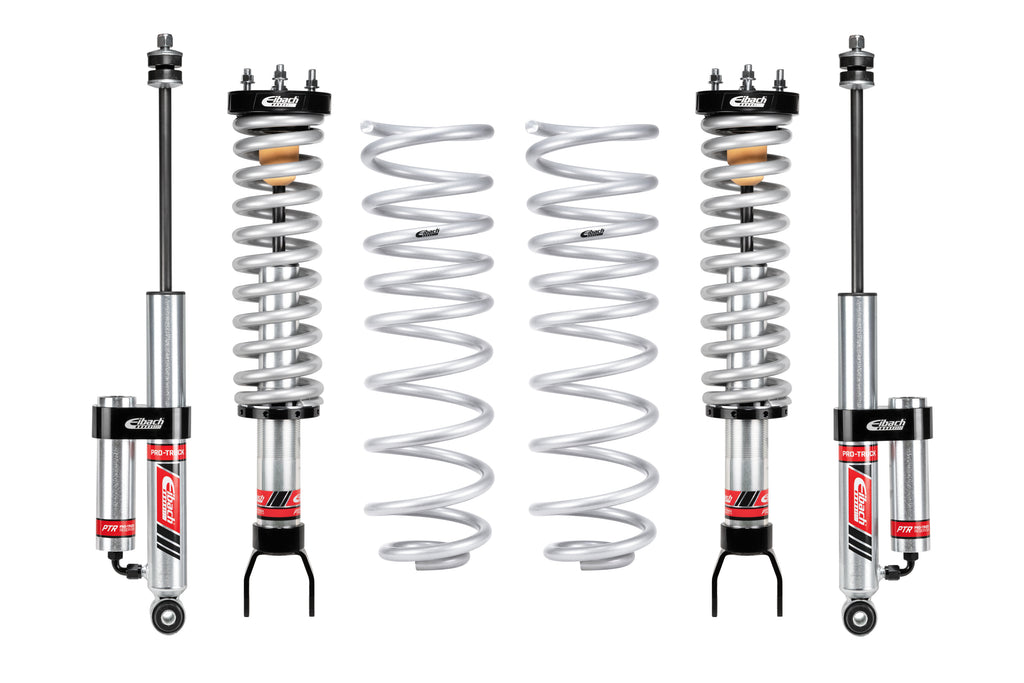 Eibach 19-24 Ram 1500 Rebel Pro-Truck-Lift Stage 2R System with Rear Springs, 0-2.2 Inch Adjustable Front Lift - Apollo Off-Road