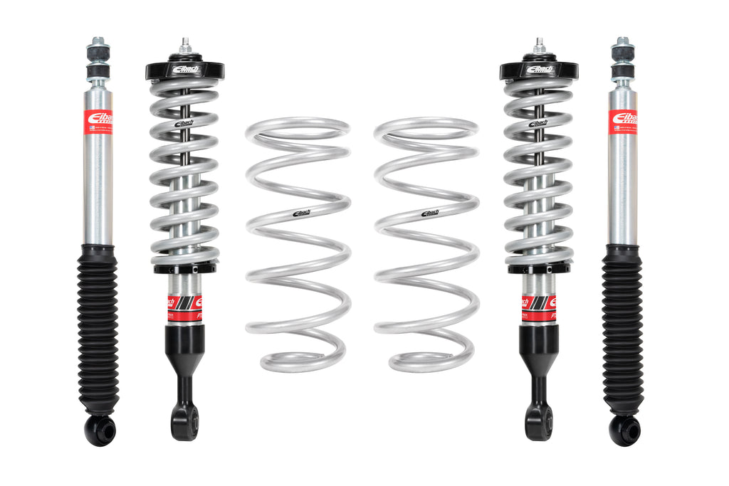 Eibach 10-23 Lexus GX460 Pro-Truck-Lift Stage 2 System with Rear Springs, 0.8-3.7 Inch Adjustable Front Lift - Apollo Off-Road