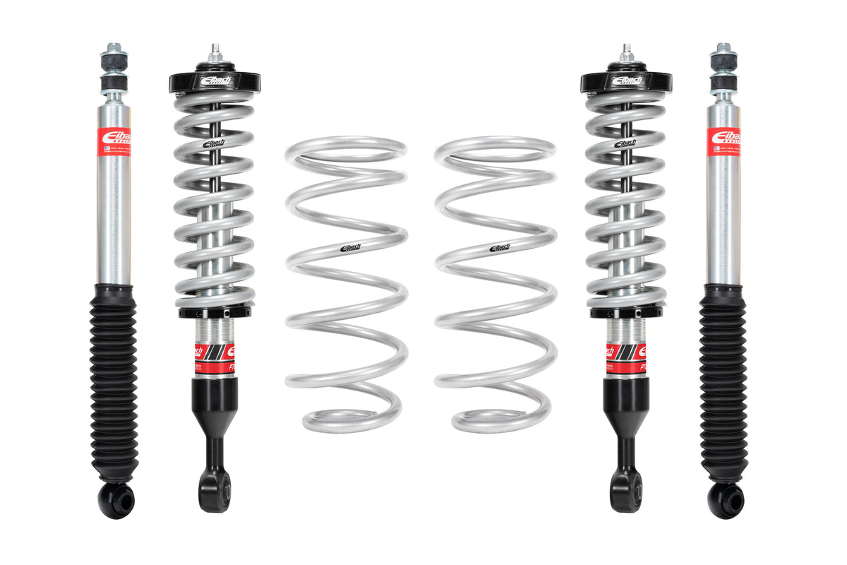 Eibach 10-23 Lexus GX460 Pro-Truck-Lift Stage 2 System with Rear Springs, 0.8-3.7 Inch Adjustable Front Lift - Apollo Off-Road