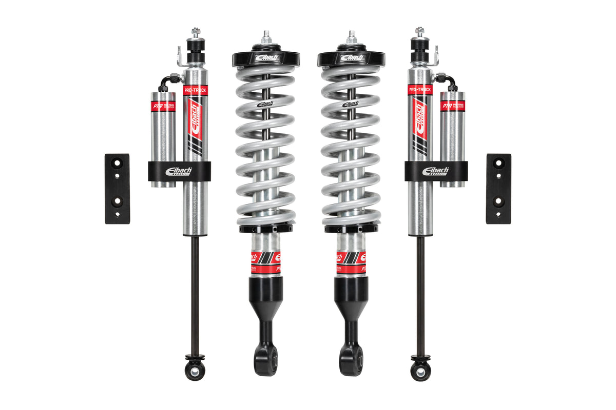 Eibach 05-15 Toyota Tacoma Pro-Truck-Lift Stage 2R System, 0.3-3.2 Inch Adjustable Front Lift - Apollo Off-Road