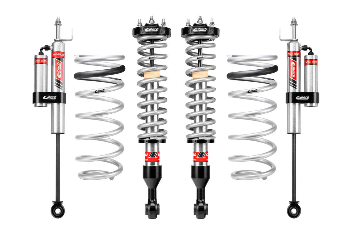 Eibach 24-26 Toyota Land Cruiser Pro-Truck-Lift Stage 2R System with Rear Springs, 0-3.0 Inch Adjustable Front Lift - Apollo Off-Road