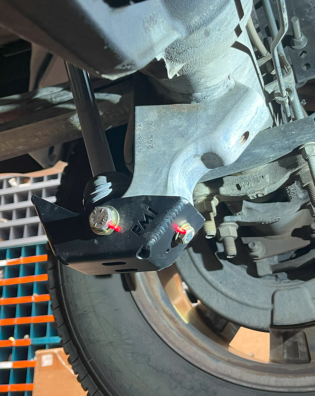 Foutz Motorsports Rear Shock Skid Kit 2017-2025 Ford F-250 Super Duty