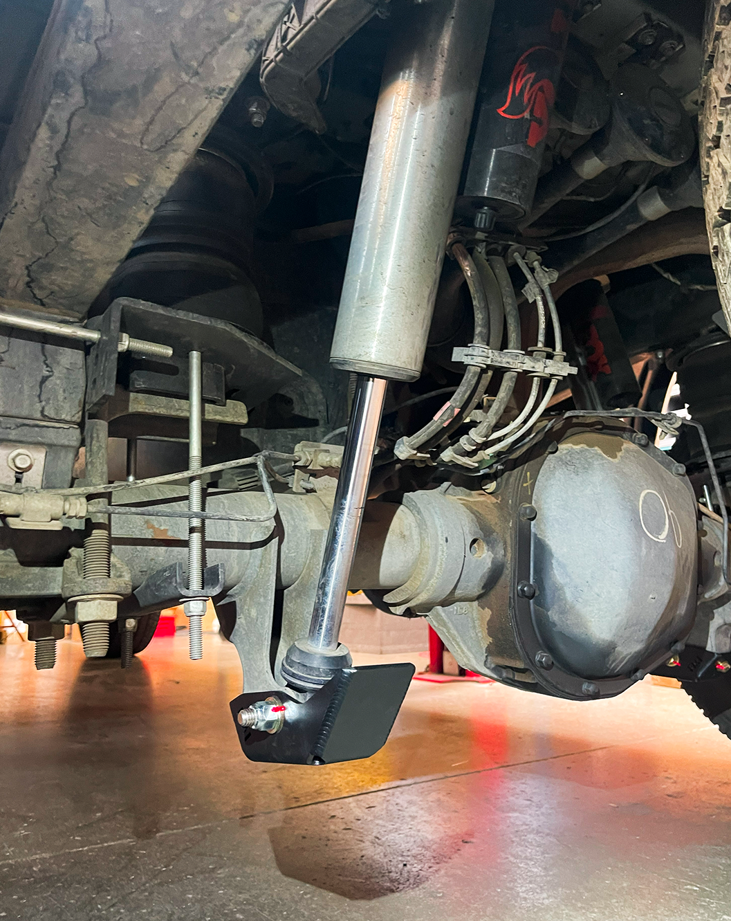 Foutz Motorsports Rear Shock Skid Kit 2017-2025 Ford F-250 Super Duty