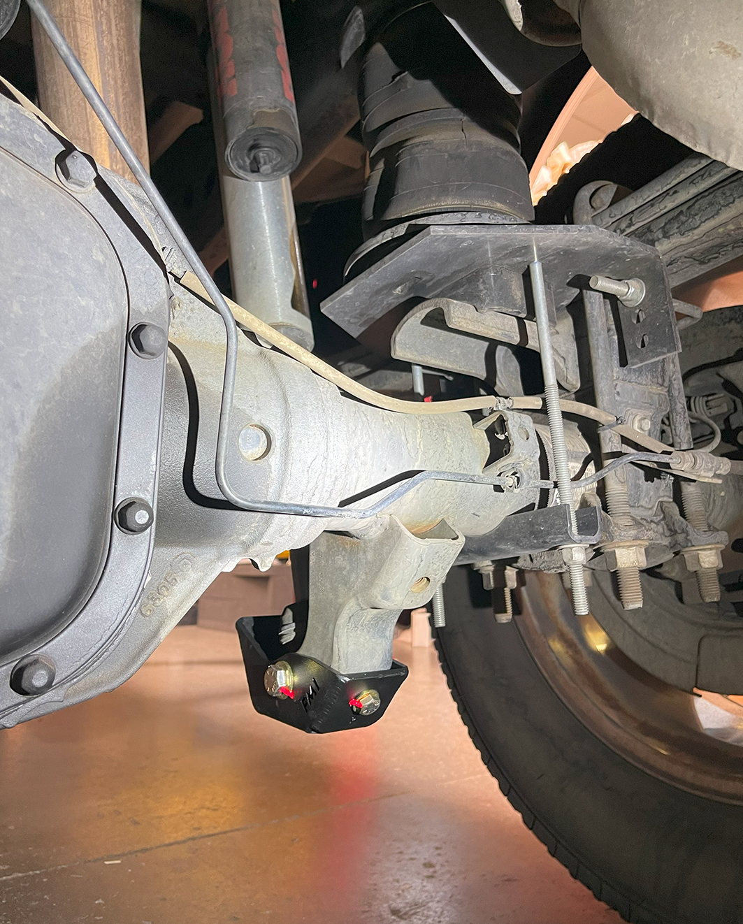 Foutz Motorsports Rear Shock Skid Kit 2017-2025 Ford F-250 Super Duty