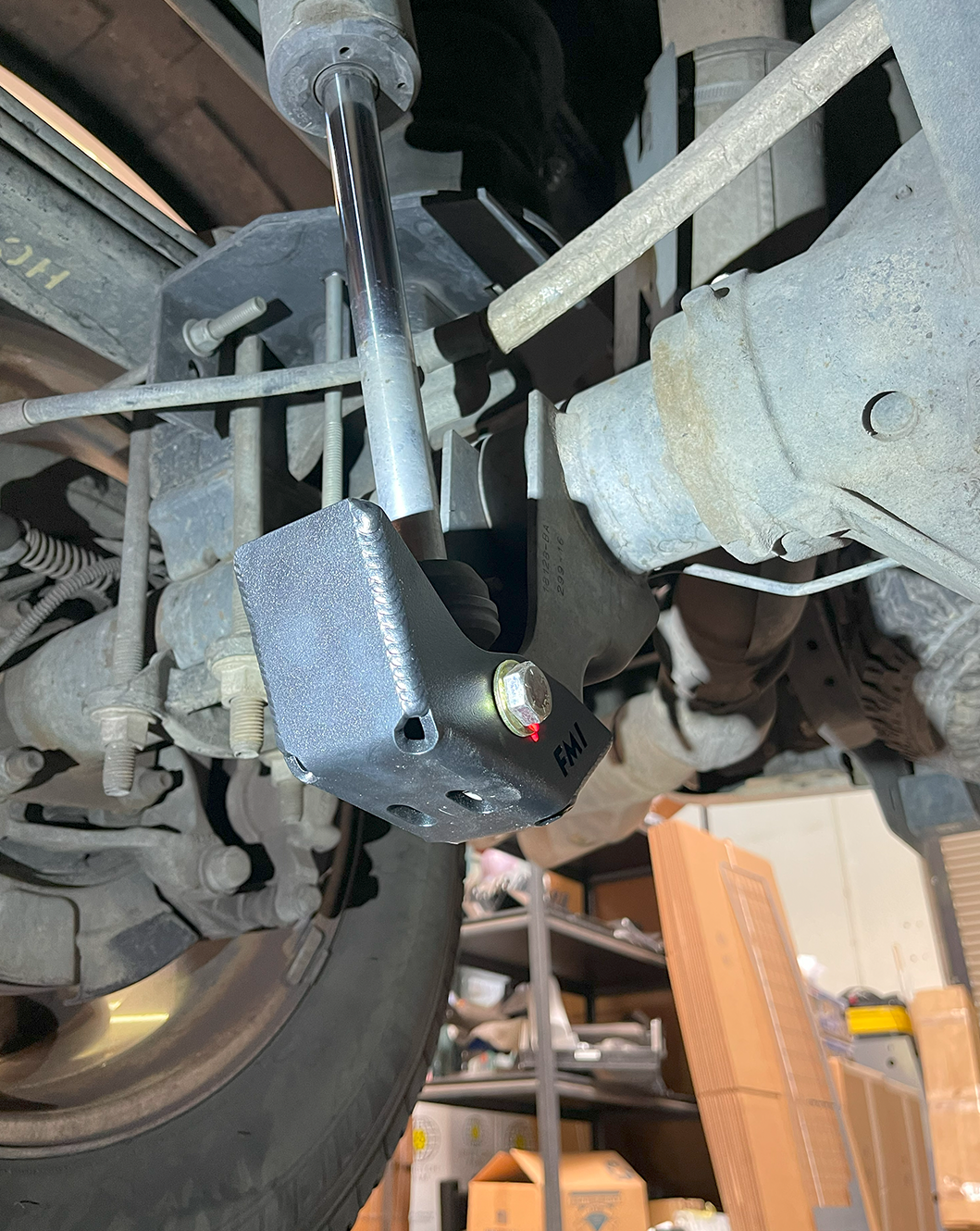 Foutz Motorsports Rear Shock Skid Kit 2017-2025 Ford F-250 Super Duty