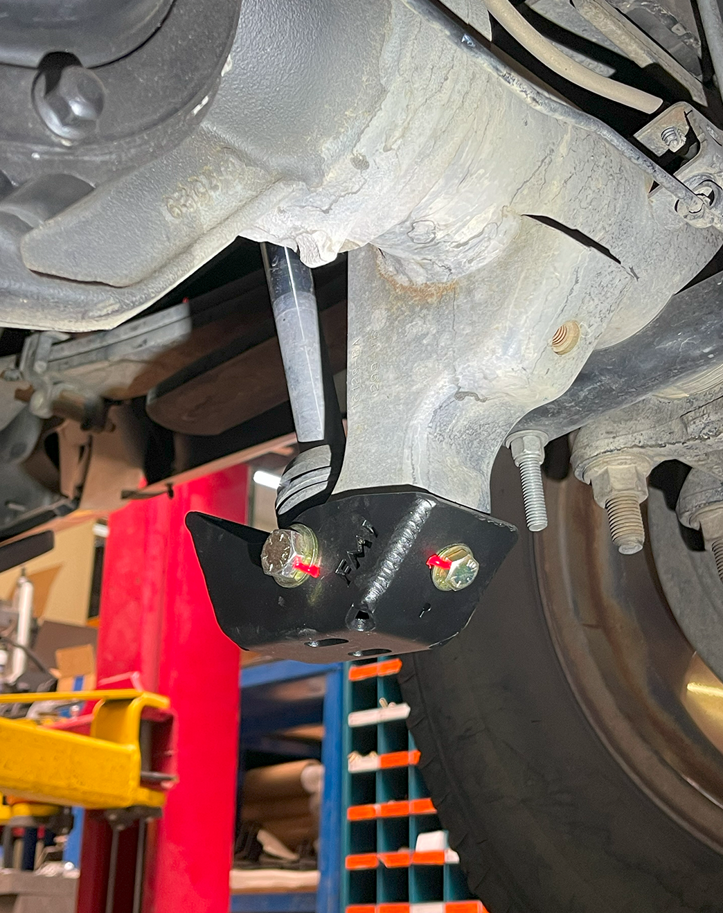 Foutz Motorsports Rear Shock Skid Kit 2017-2025 Ford F-250 Super Duty