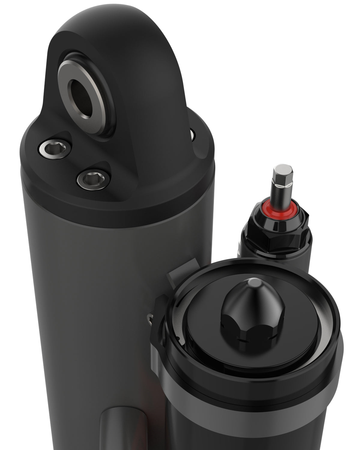 Factory Race 3.5 X 12 External Bypass (4 Tube, 1") Piggyback Shock (Left) 981-35-404-L - Apollo Off-Road