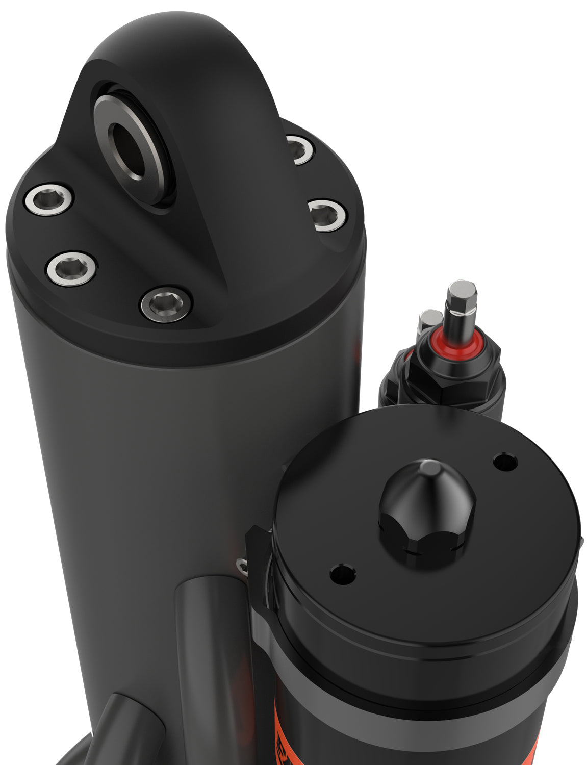 Factory Race 4.4 X 12 External Bypass (4 Tube) Piggyback Shock (Left) 981-44-400-L - Apollo Off-Road