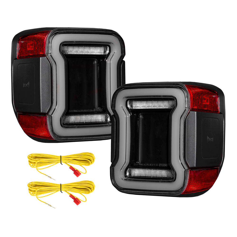 2020+ Jeep Gladiator LED Tail Lights Smoked (pair) - Apollo Off-Road