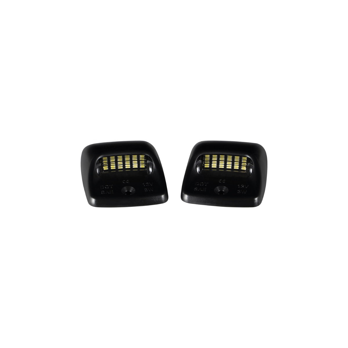 2000-2015 Toyota Tacoma/Tundra LED License Plate Lights (pair) - Apollo Off-Road