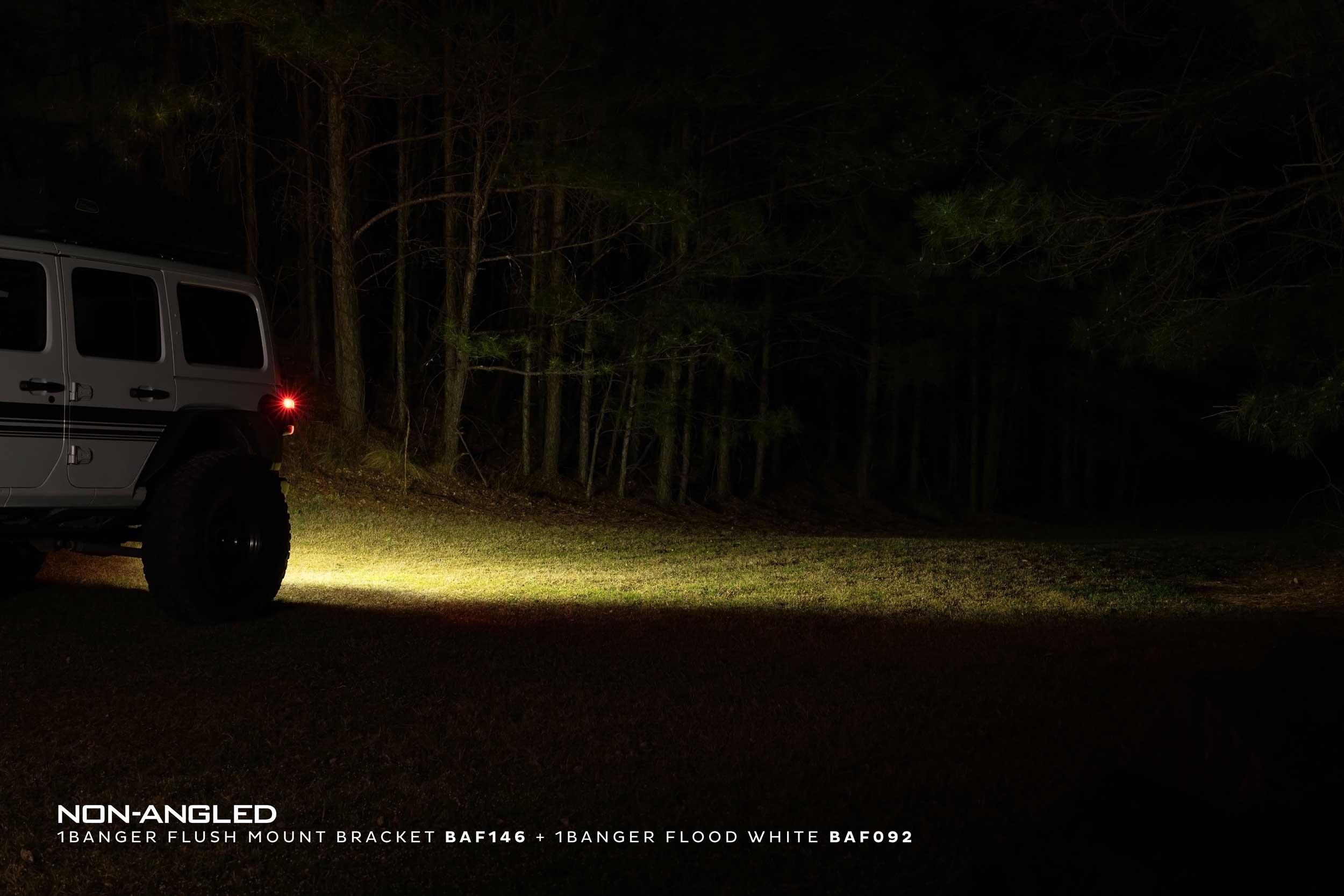 Flush or Angled Mounting Kit: Morimoto 1Banger - Apollo Off-Road