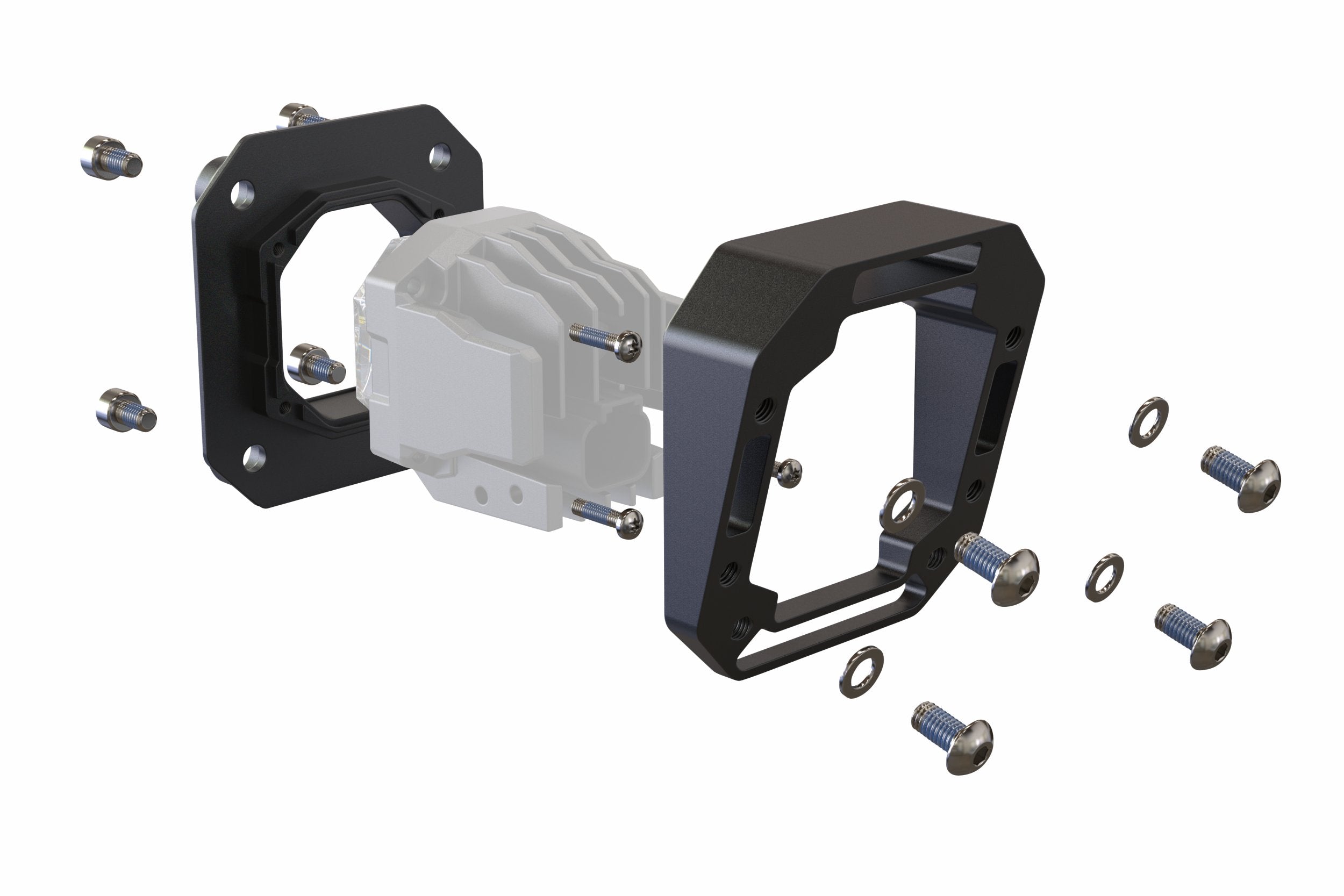 Flush or Angled Mounting Kit: Morimoto 1Banger - Apollo Off-Road