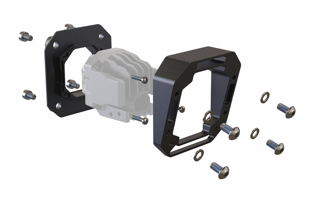 Flush or Angled Mounting Kit: Morimoto 1Banger - Apollo Off-Road