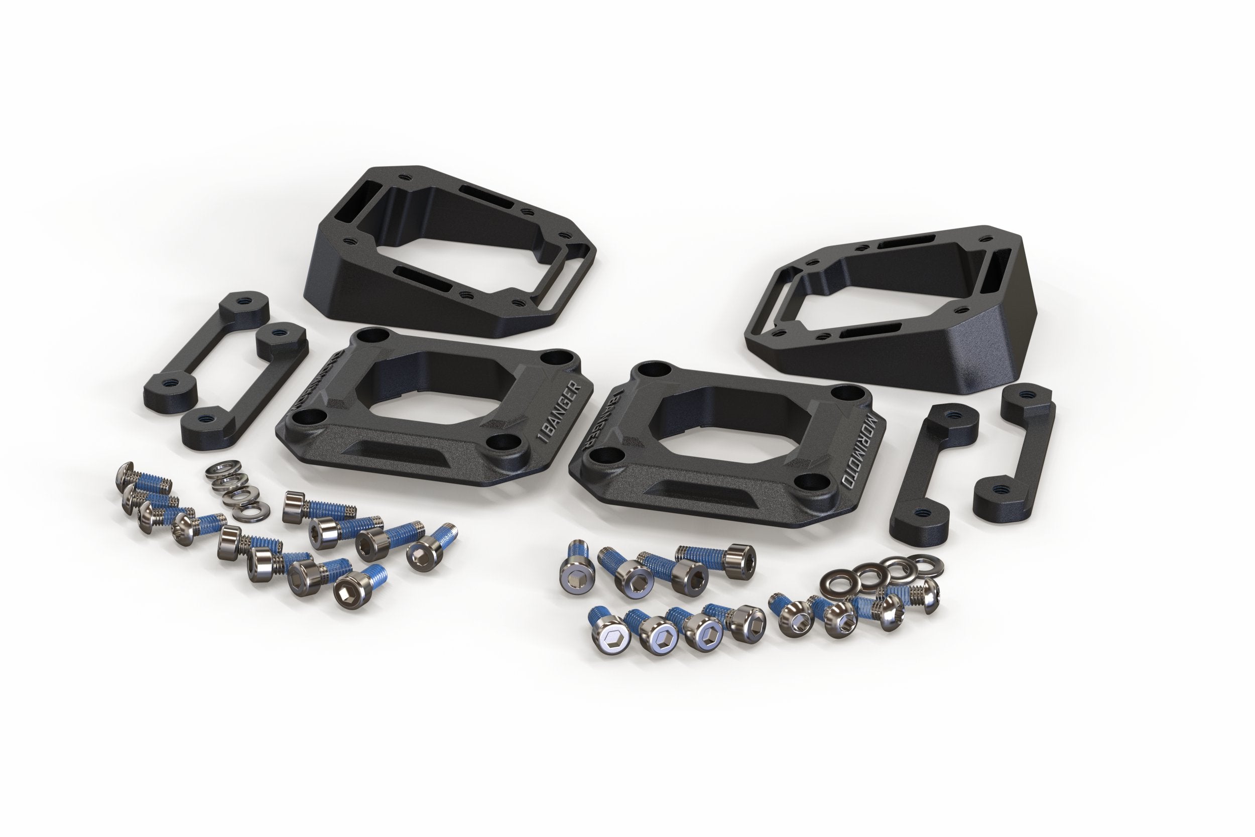 Flush or Angled Mounting Kit: Morimoto 1Banger - Apollo Off-Road