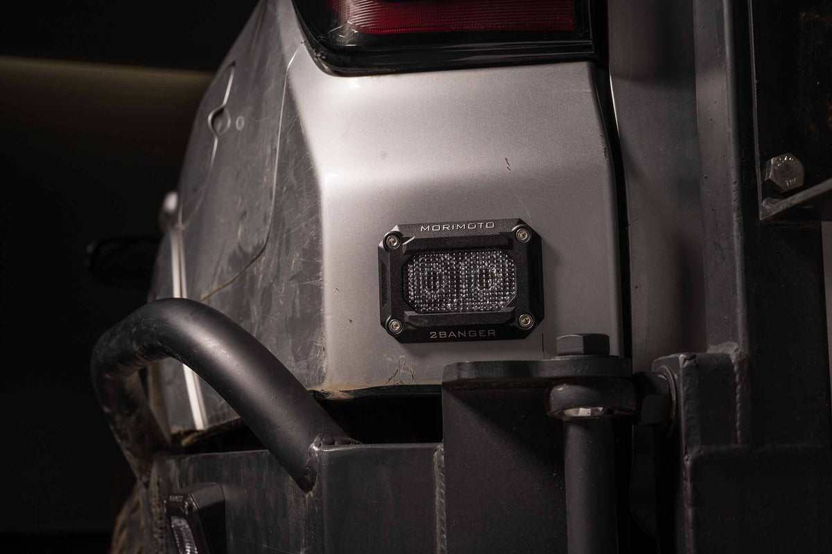 Flush or Angled Mounting Kit: Morimoto 2Banger - Apollo Off-Road