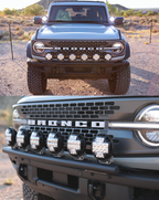 Foutz Motorsports Front Light Mount Kit for Stock Front Bumper 2021-2026 Ford Bronco