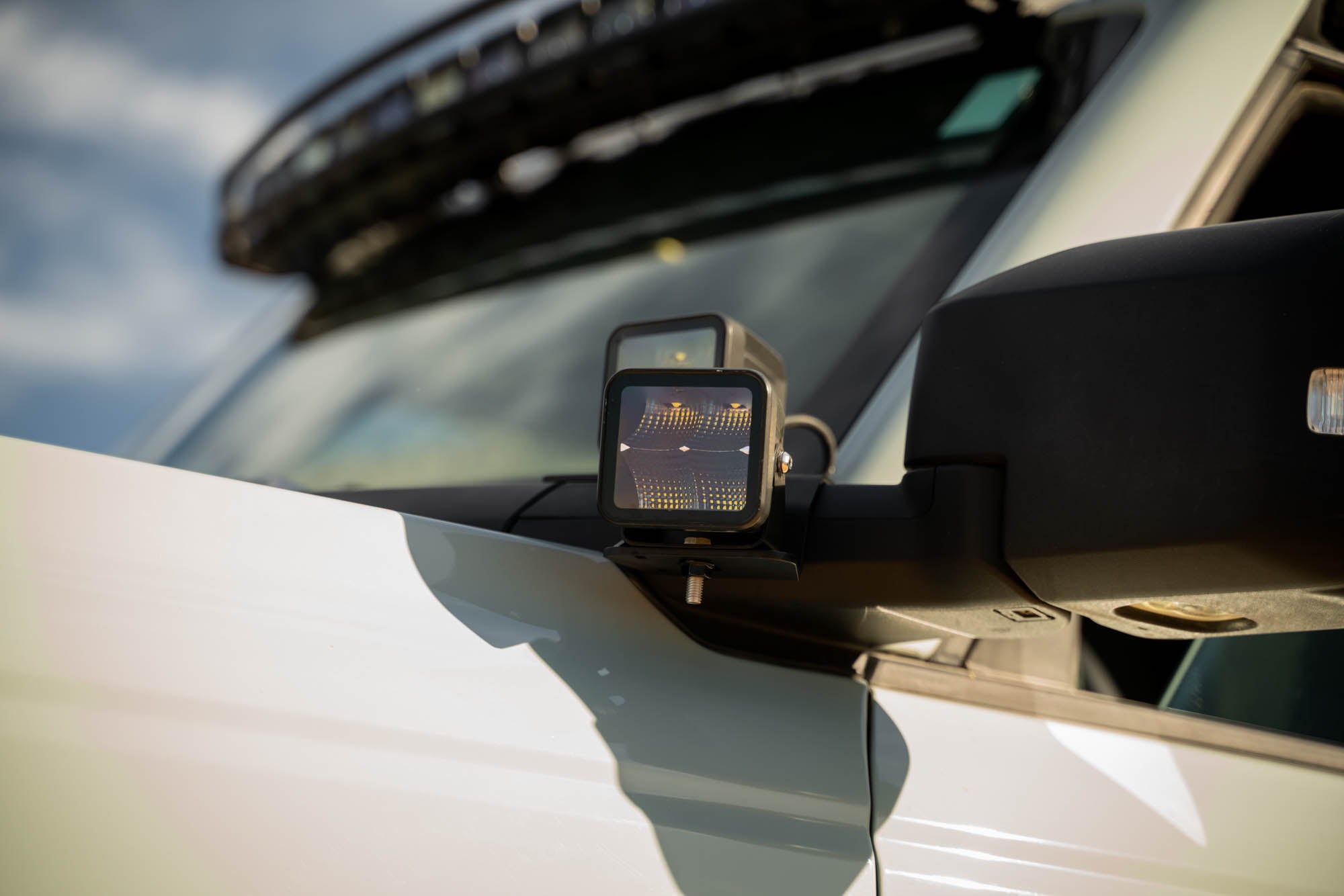 Ford Bronco A-Pillar Dual Light Pod Drop Mounts - Apollo Off-Road