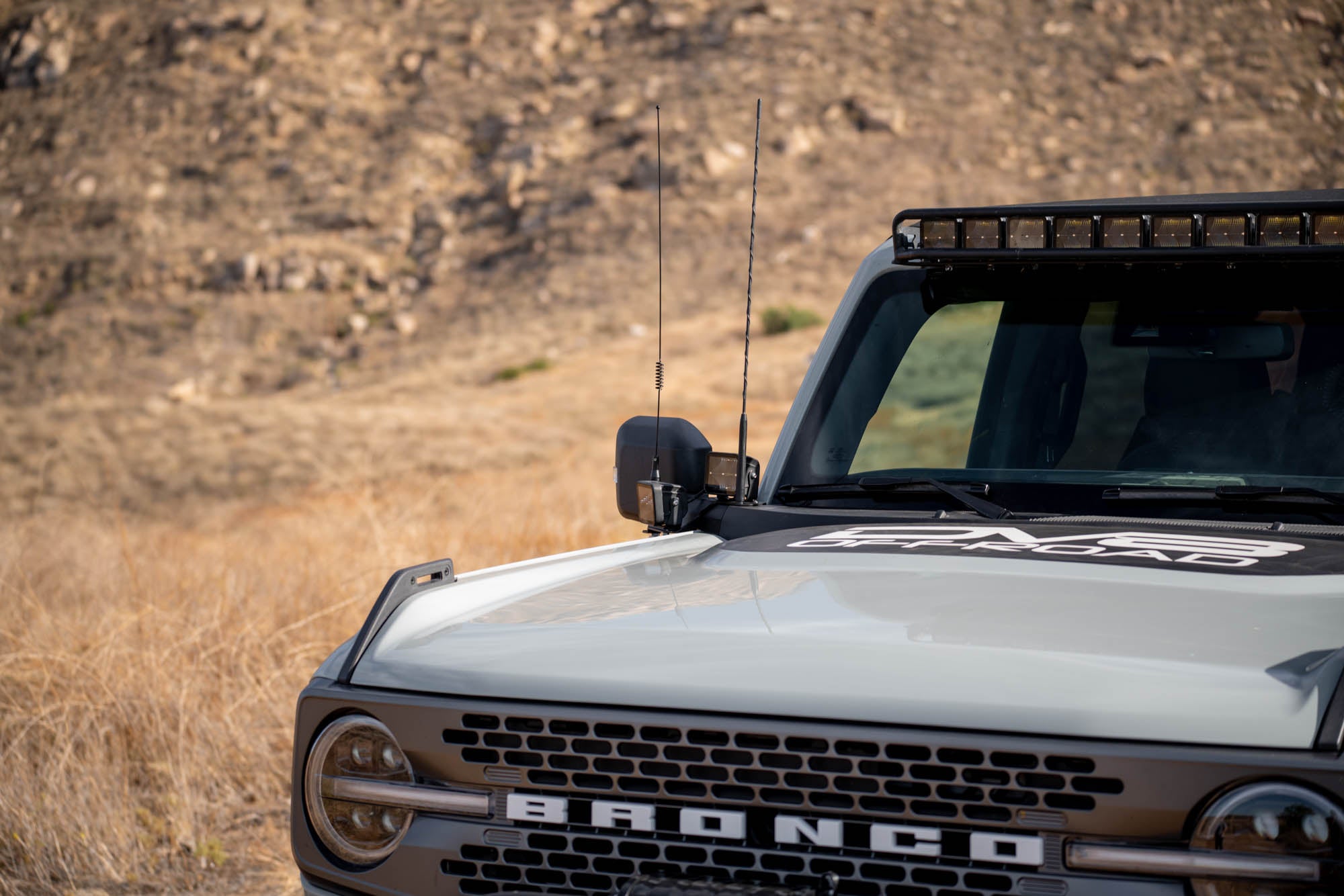 Ford Bronco A-Pillar Dual Light Pod Drop Mounts - Apollo Off-Road