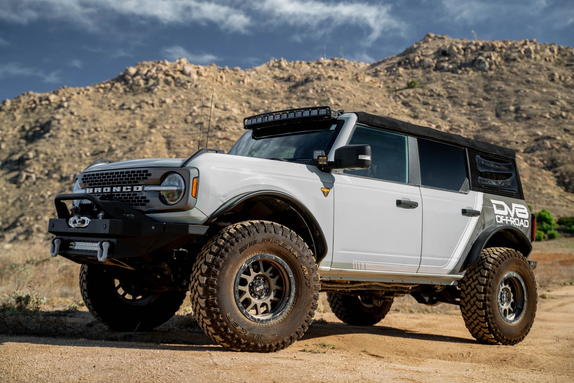 Ford Bronco A-Pillar Dual Light Pod Drop Mounts - Apollo Off-Road