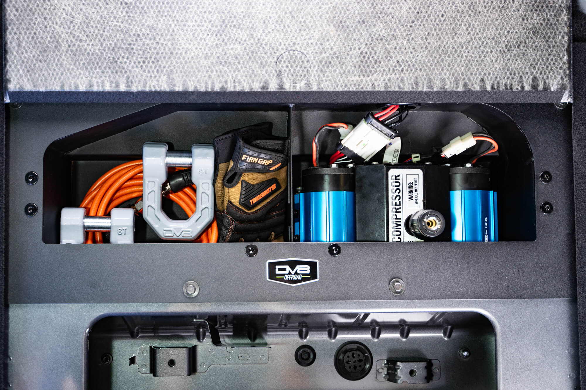 Ford Bronco Air Compressor Mount & Storage Box - Apollo Off-Road