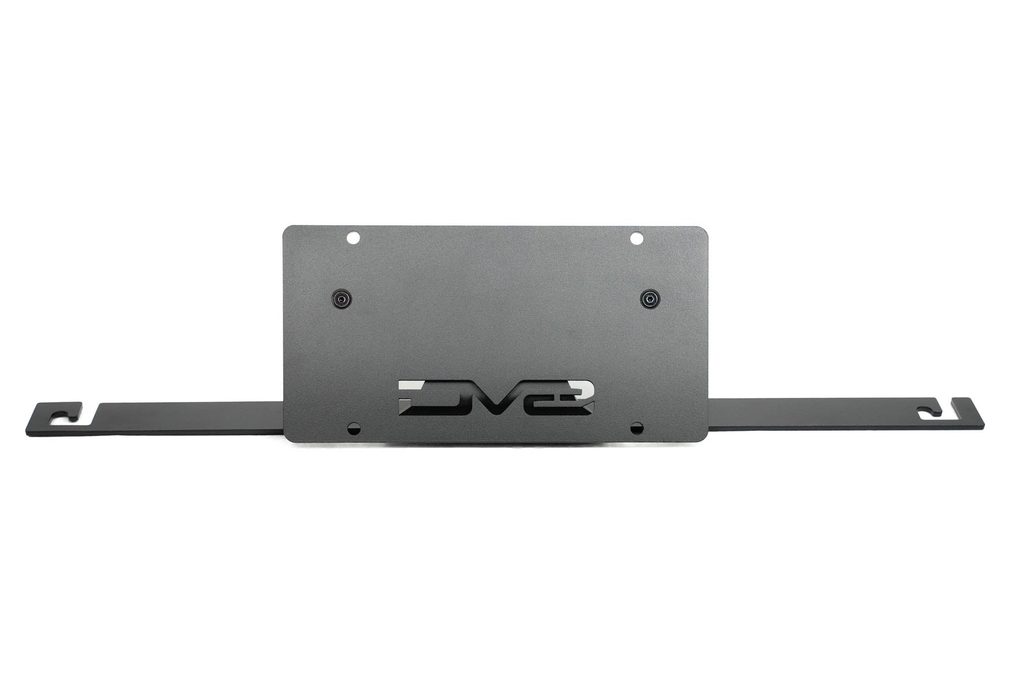 Ford Bronco Capable Bumper Slanted Front License Plate Mount - Apollo Off-Road