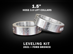 Foutz Motorsports HOSS 3.0 Spring Collar Lift Kit - 1.5", 2" & 2.5" lift 2021-2026 Ford Bronco