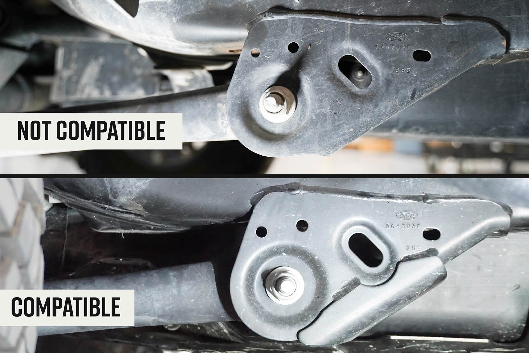 Ford Bronco Trailing Arm Skid Plates - Apollo Off-Road