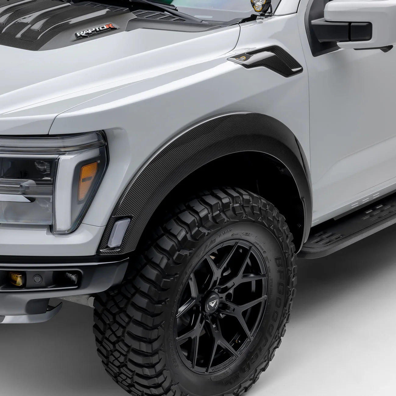 Ford F-150 Raptor R Fender Flares - Carbon Fiber PP 2X2 - Apollo Off-Road