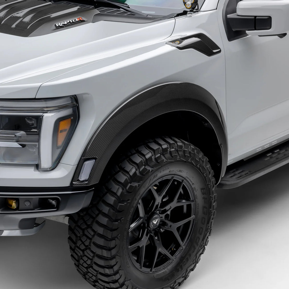 Ford F-150 Raptor R Fender Flares - Carbon Fiber PP 2X2 - Apollo Off-Road