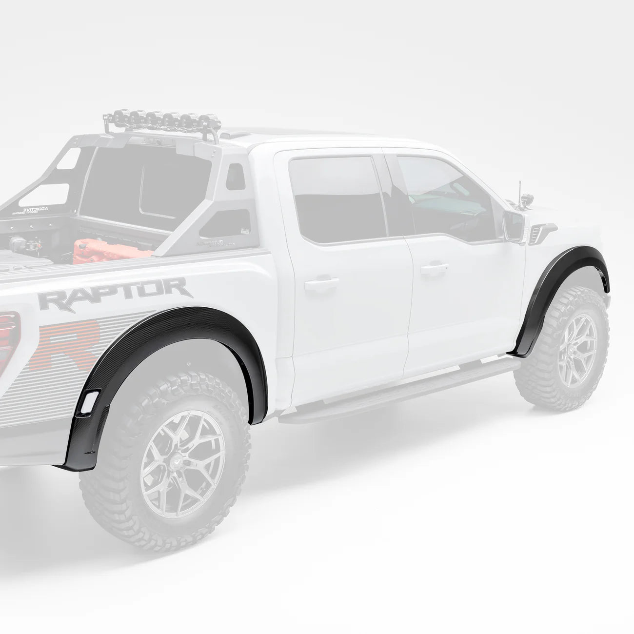 Ford F-150 Raptor R Fender Flares - Carbon Fiber PP 2X2 - Apollo Off-Road