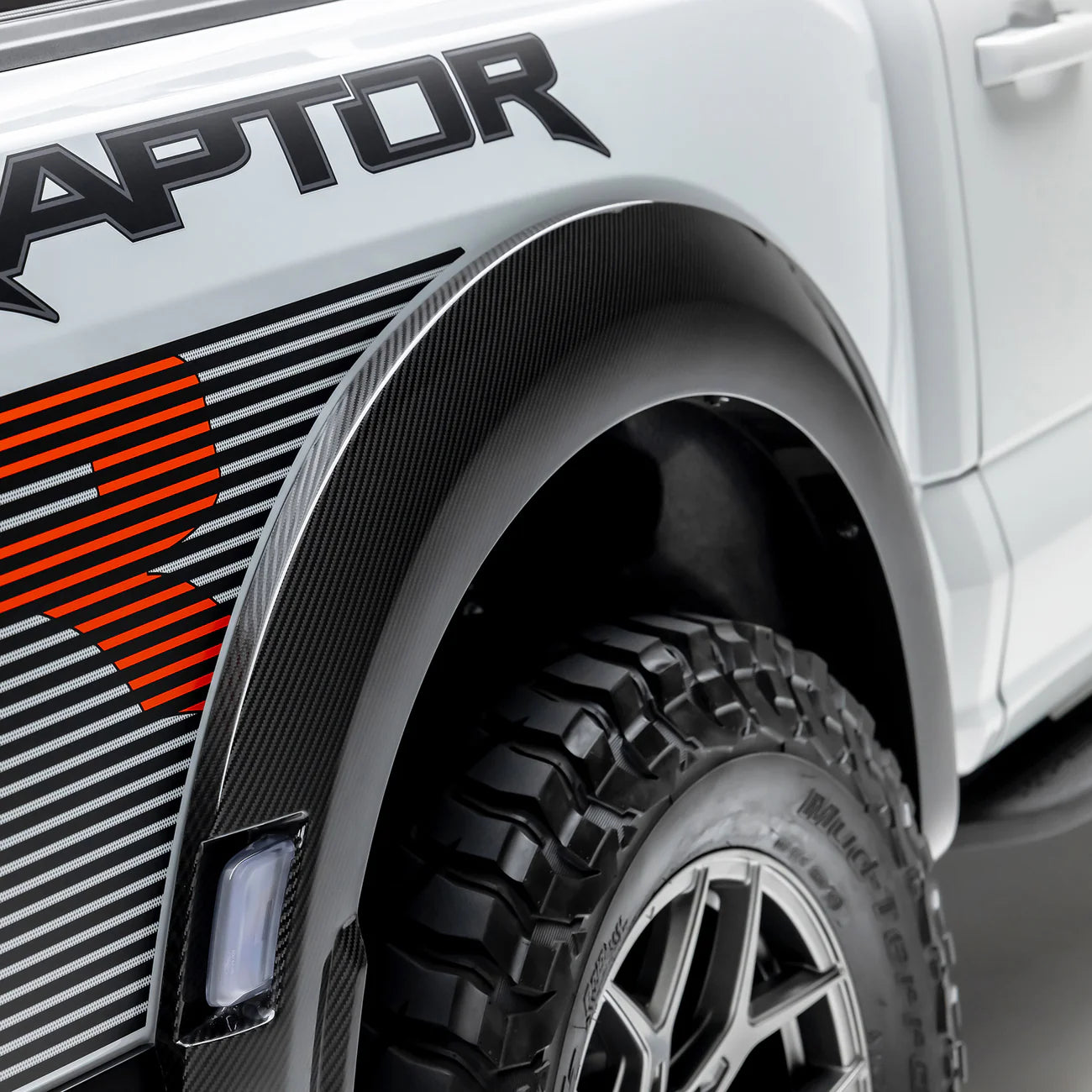 Ford F-150 Raptor R Fender Flares - Carbon Fiber PP 2X2 - Apollo Off-Road