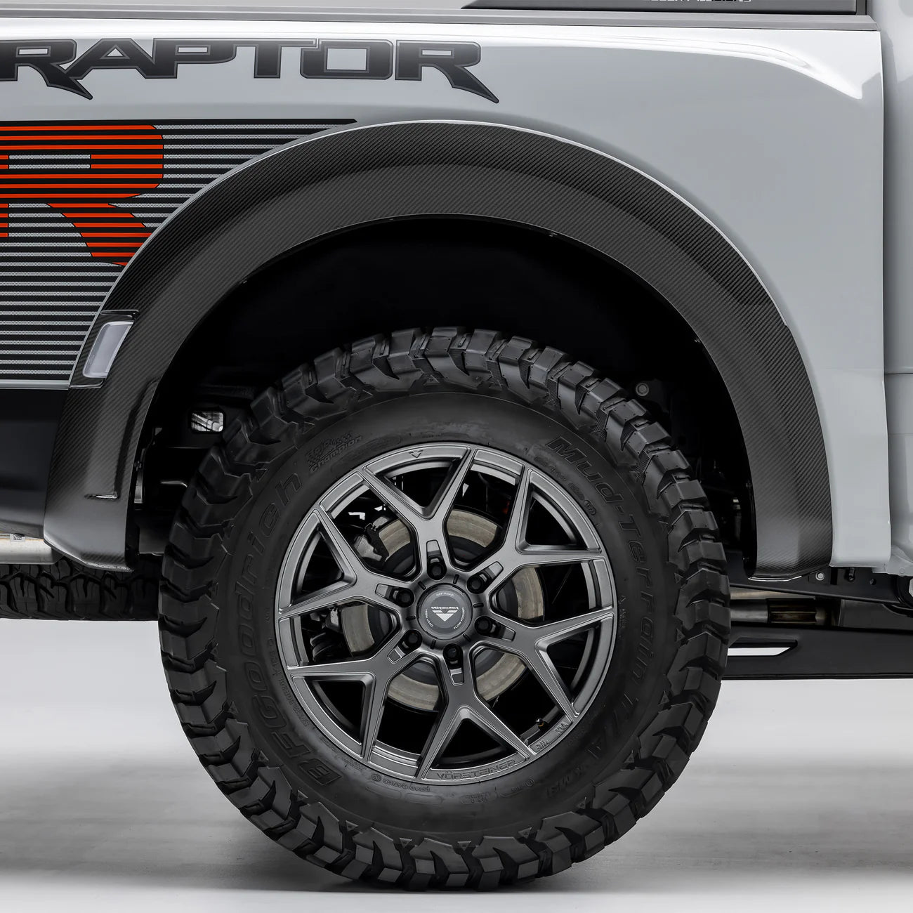 Ford F-150 Raptor R Fender Flares - Carbon Fiber PP 2X2 - Apollo Off-Road