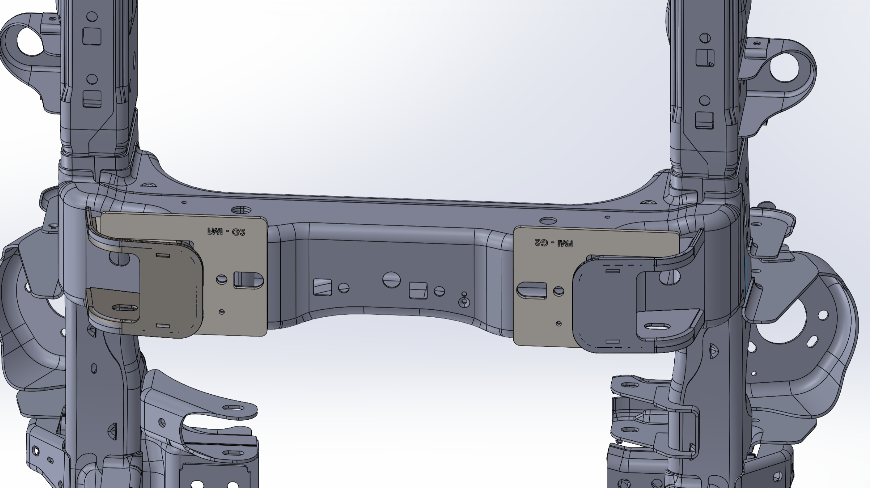 Foutz Motorsports Lower Arm Pocket Replacement Kit 2015-2025 Ford F-150