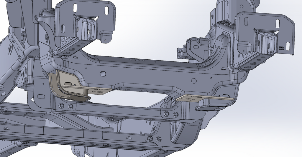 Foutz Motorsports Lower Arm Pocket Replacement Kit 2015-2025 Ford F-150