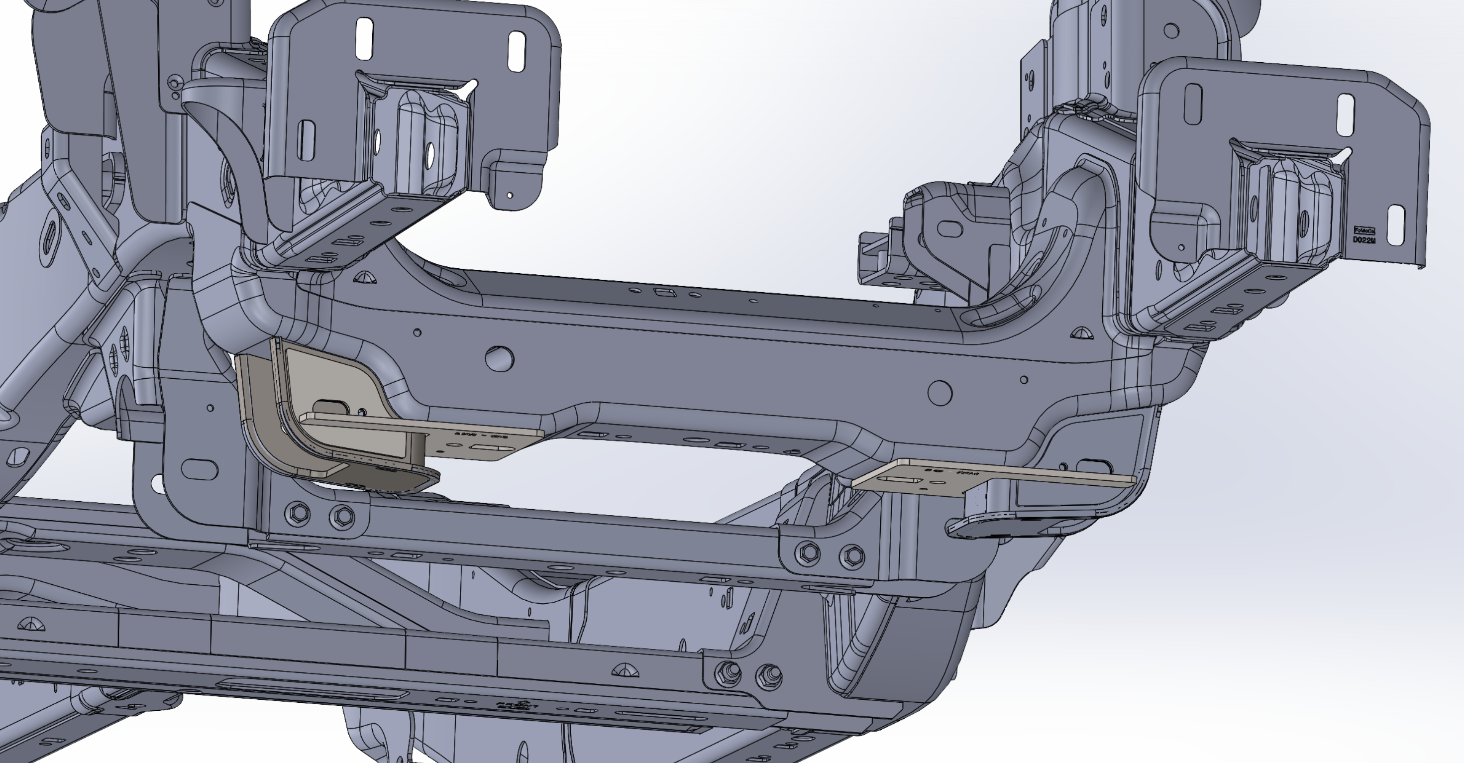 Foutz Motorsports Lower Arm Pocket Replacement Kit 2015-2025 Ford F-150