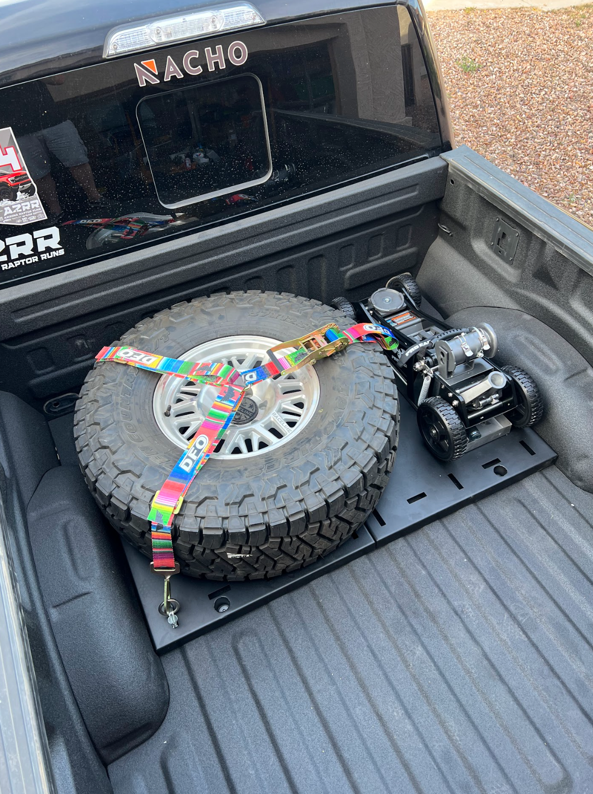 Foutz Motorsports Simple Bed Cargo Organizer 2017-2024 Ford F-150 Raptor 2023-2024 Ford F-150 Raptor R