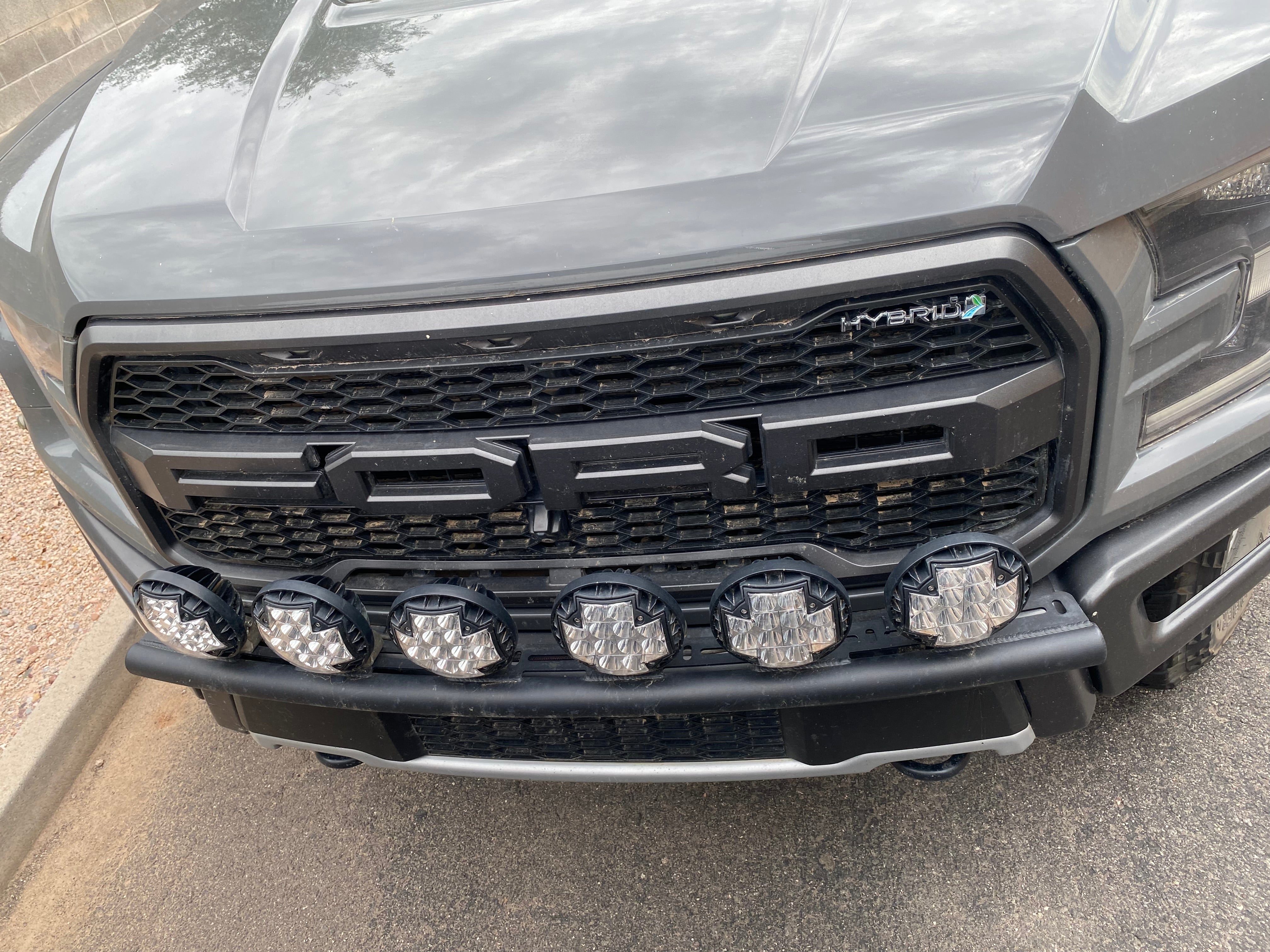 Foutz Motorsports Front Light Mount Kit (Stock bumper) 2017-2020 Ford F-150 Raptor