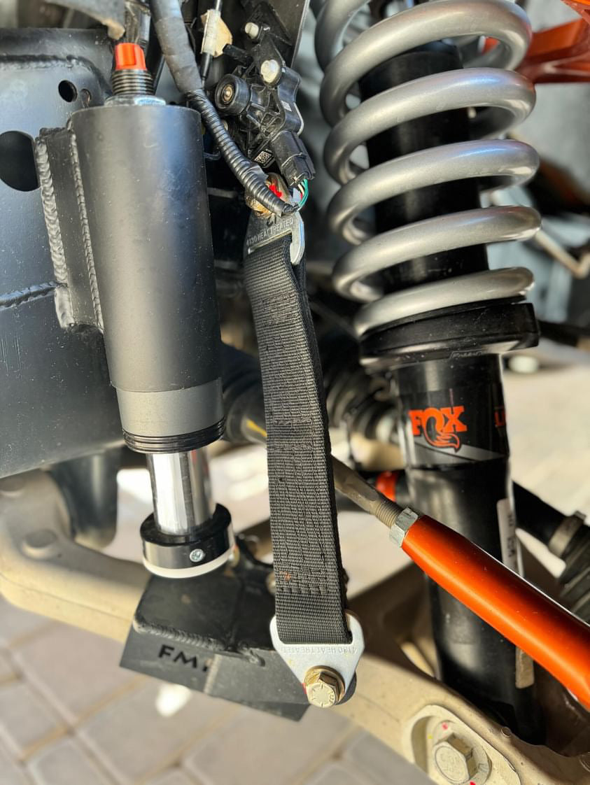 Foutz Motorsports Front Limit Strap & Bump Stop Kit - Stock Lower Arm 2021-2025 Ford F-150 Raptor 2023-2025 Ford F-150 Raptor R