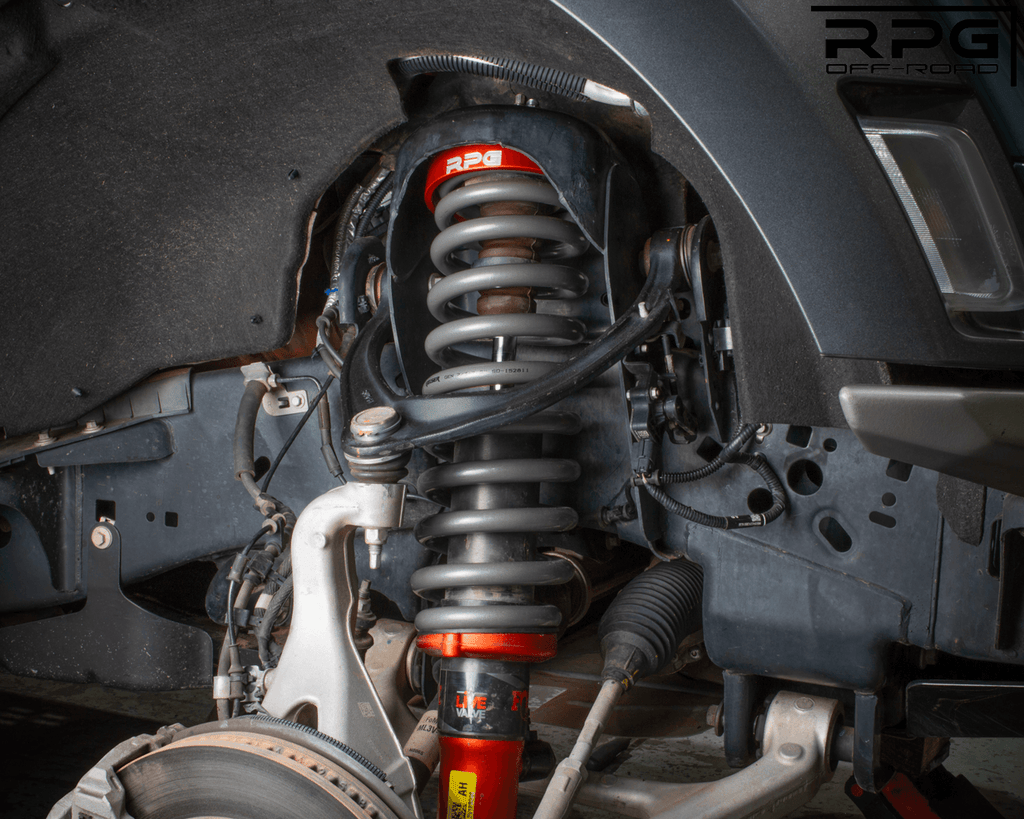 Ford Raptor Billet Coilover Top Hat Replacement Kit, 2010+ - Apollo Off-Road