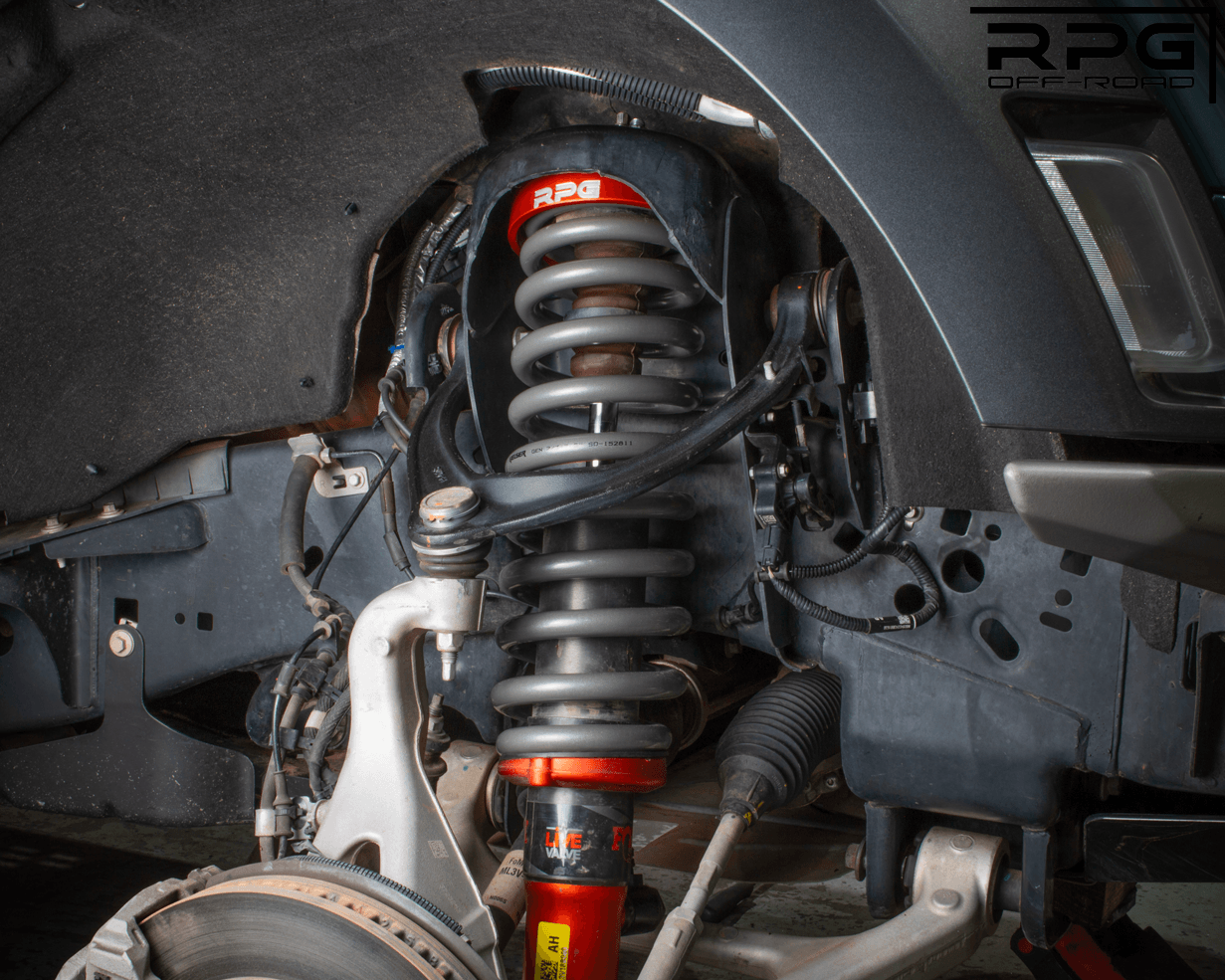 Ford Raptor Billet Coilover Top Hat Replacement Kit, 2010+ - Apollo Off-Road