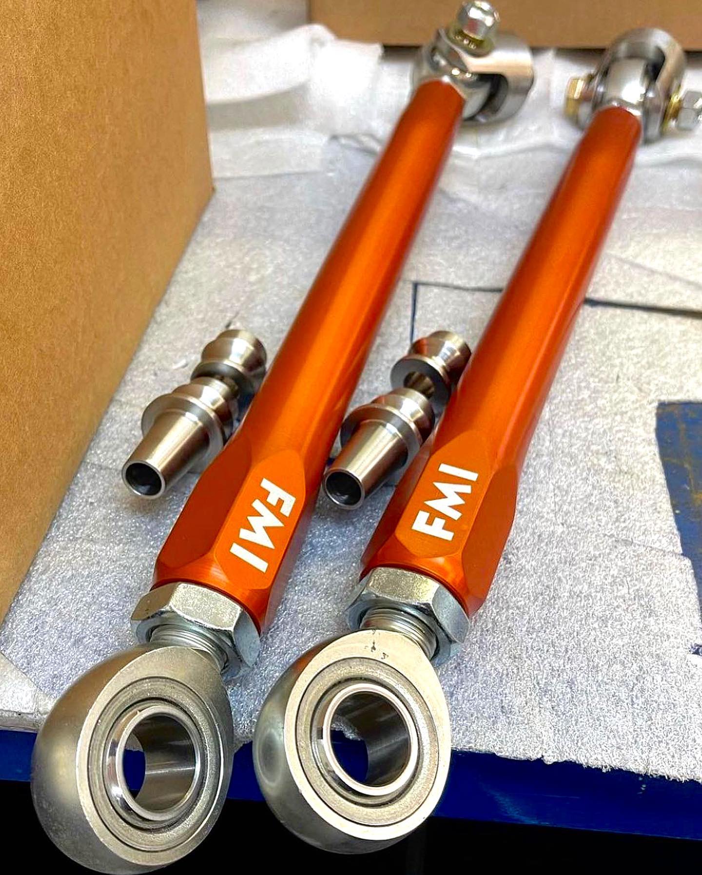 Foutz Motorsports Billet Tie Rod Kit 2023-2026 Ford F-150 Raptor R 2017-2026 Ford F-150 Raptor 2010-2014 Ford F-150 SVT Raptor