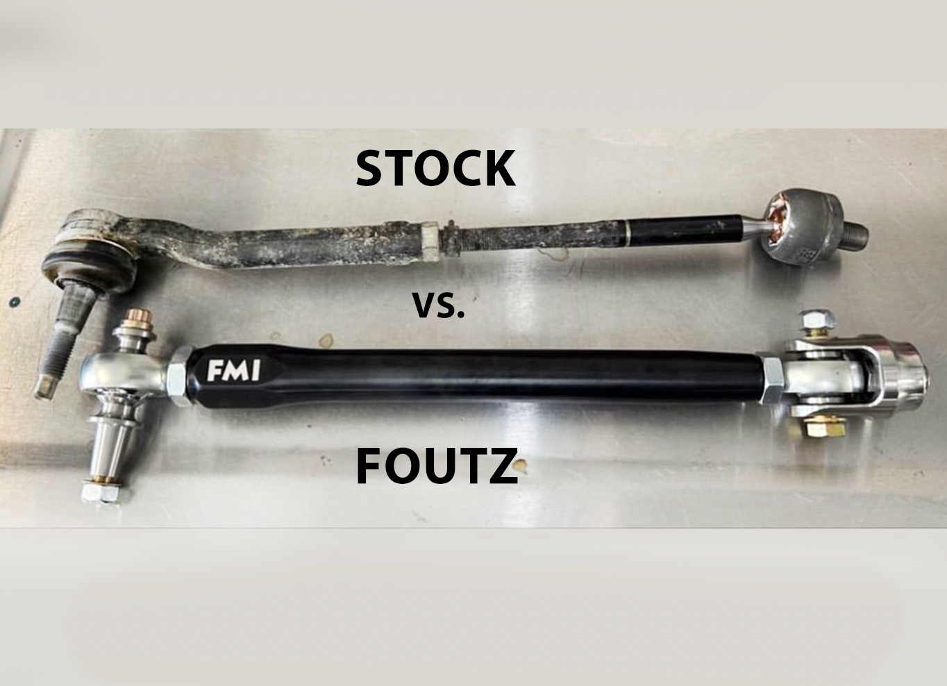 Foutz Motorsports Billet Tie Rod Kit 2023-2026 Ford F-150 Raptor R 2017-2026 Ford F-150 Raptor 2010-2014 Ford F-150 SVT Raptor