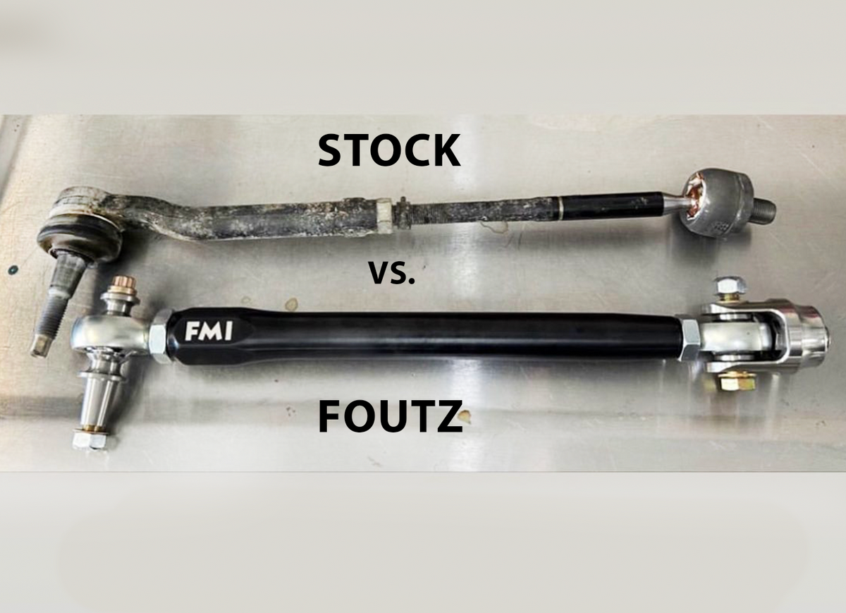 Foutz Motorsports Billet Tie Rod Kit 2023-2026 Ford F-150 Raptor R 2017-2026 Ford F-150 Raptor 2010-2014 Ford F-150 SVT Raptor