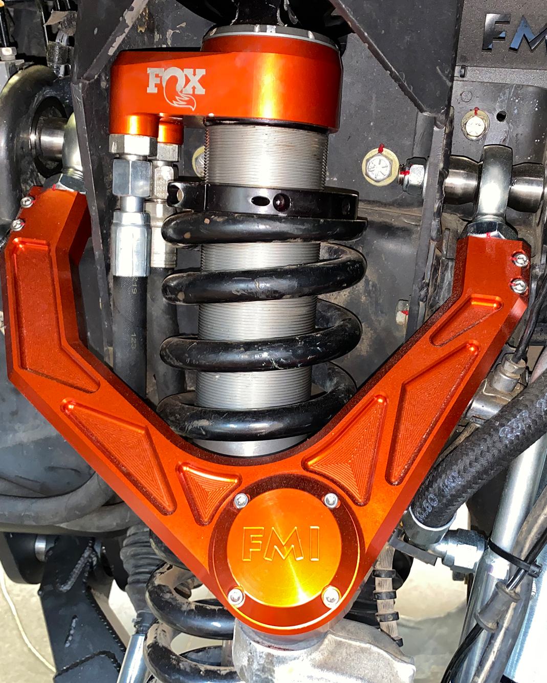 Foutz Motorsports Billet Upper Arm Kit - stock length 2017-2020 Ford F-150 Raptor