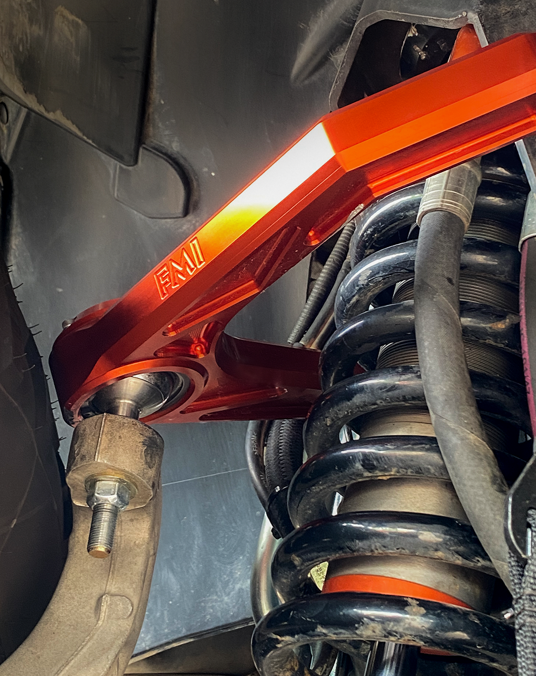 Foutz Motorsports Billet Upper Arm Kit - stock length 2017-2020 Ford F-150 Raptor