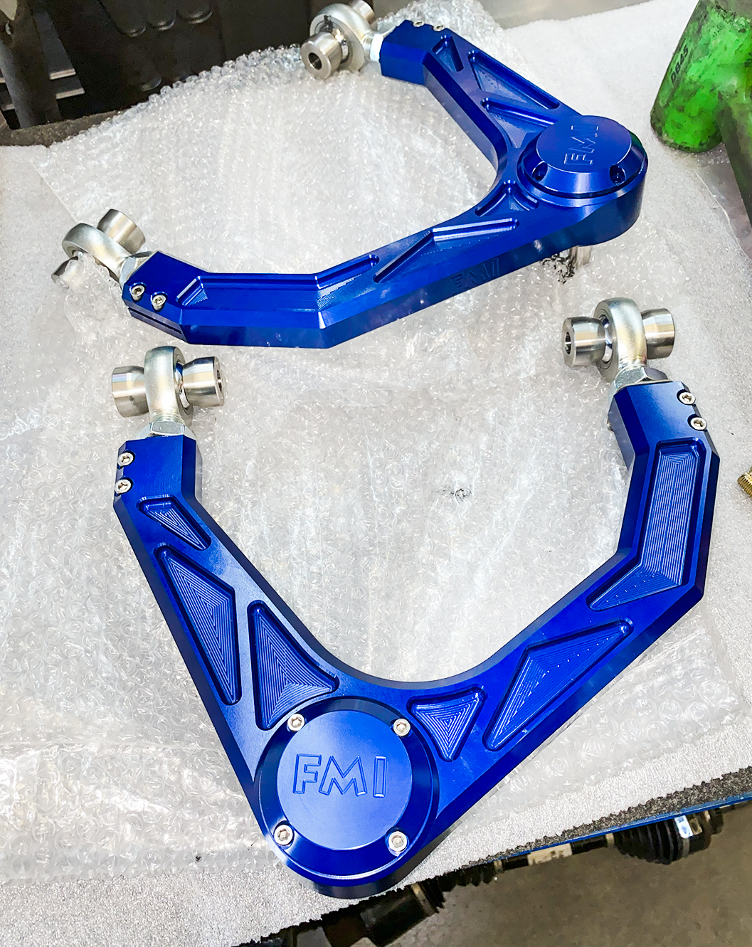 Foutz Motorsports Billet Upper Arm Kit - stock length 2017-2020 Ford F-150 Raptor