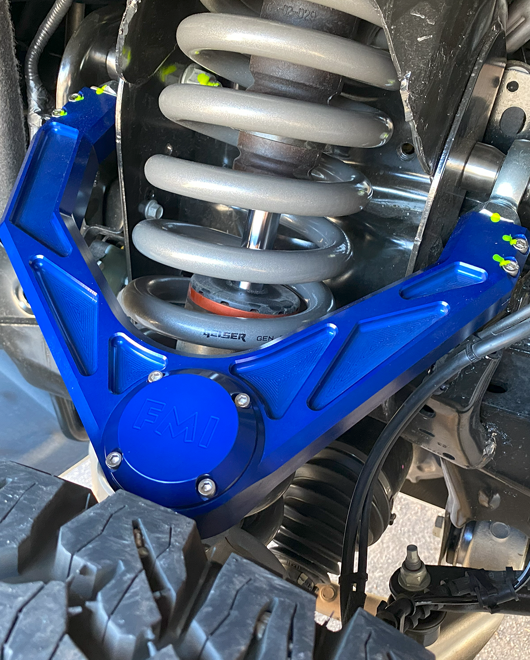 Foutz Motorsports Billet Upper Arm Kit - stock length 2017-2020 Ford F-150 Raptor