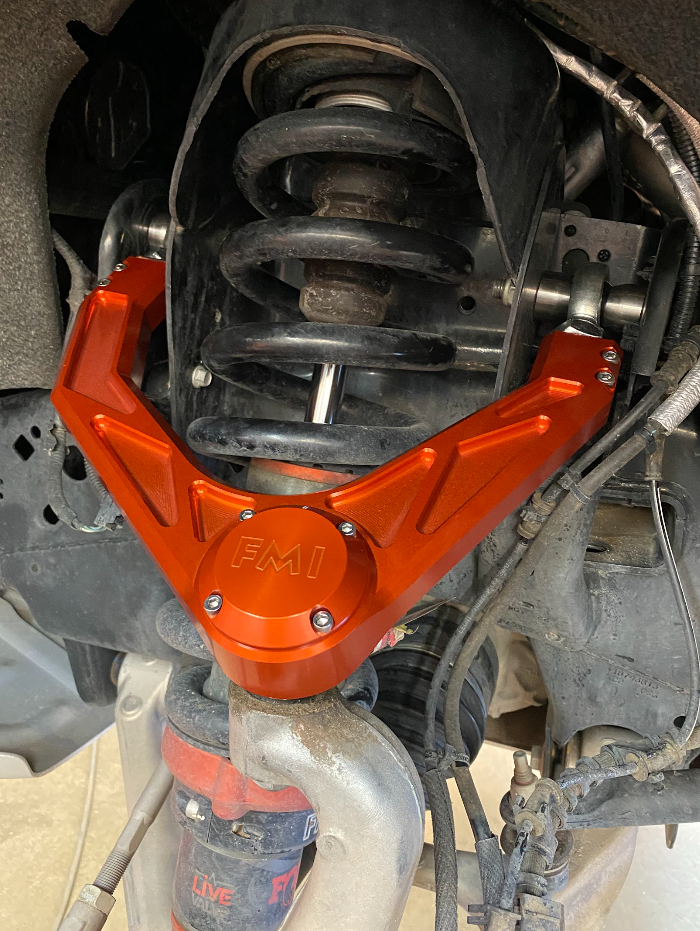 Foutz Motorsports Billet Upper Control Arm Kit - stock length 2023-2026 Ford F-150 Raptor R